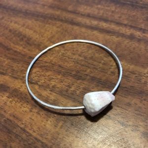 Sterling Silver 14 Gauge Wire Bangle Bracelet